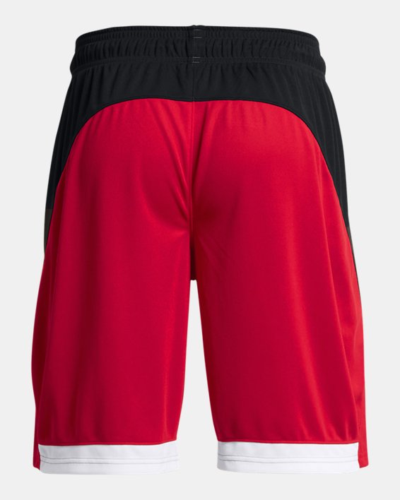 Men's UA Baseline 10" Shorts, Red, pdpMainDesktop image number 6